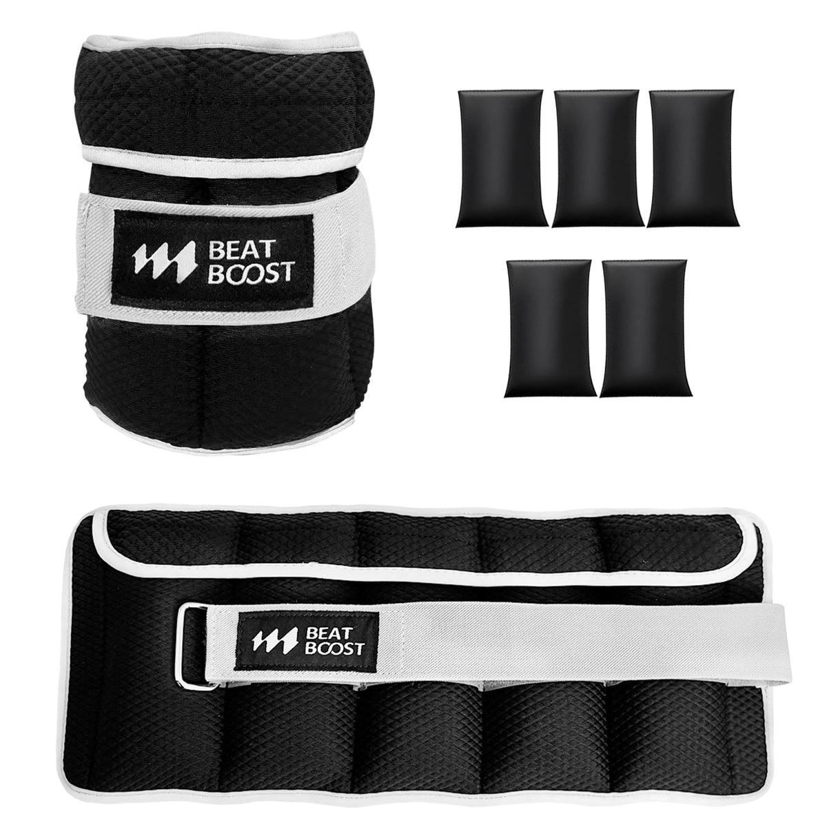 Ankle Wrist Weights Set with Adjustable Straps W5453