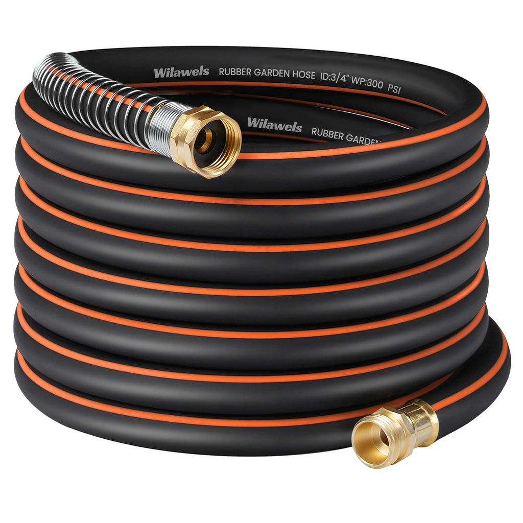 Heavy Duty Rubber Garden Hose 50FT x 3/4" S190382