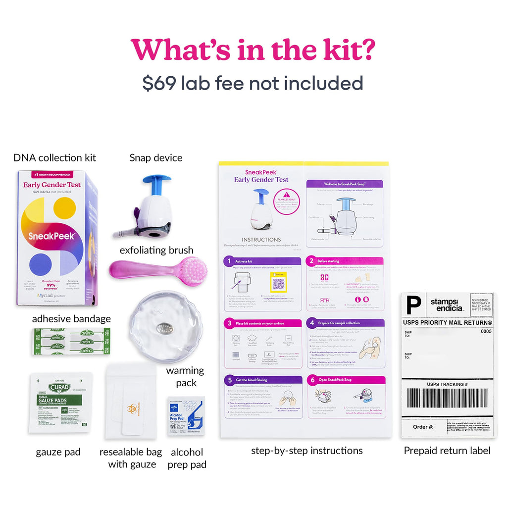 6-Week Early Gender Test Kit O668