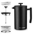 34oz Insulated Stainless Steel French Press Q31397