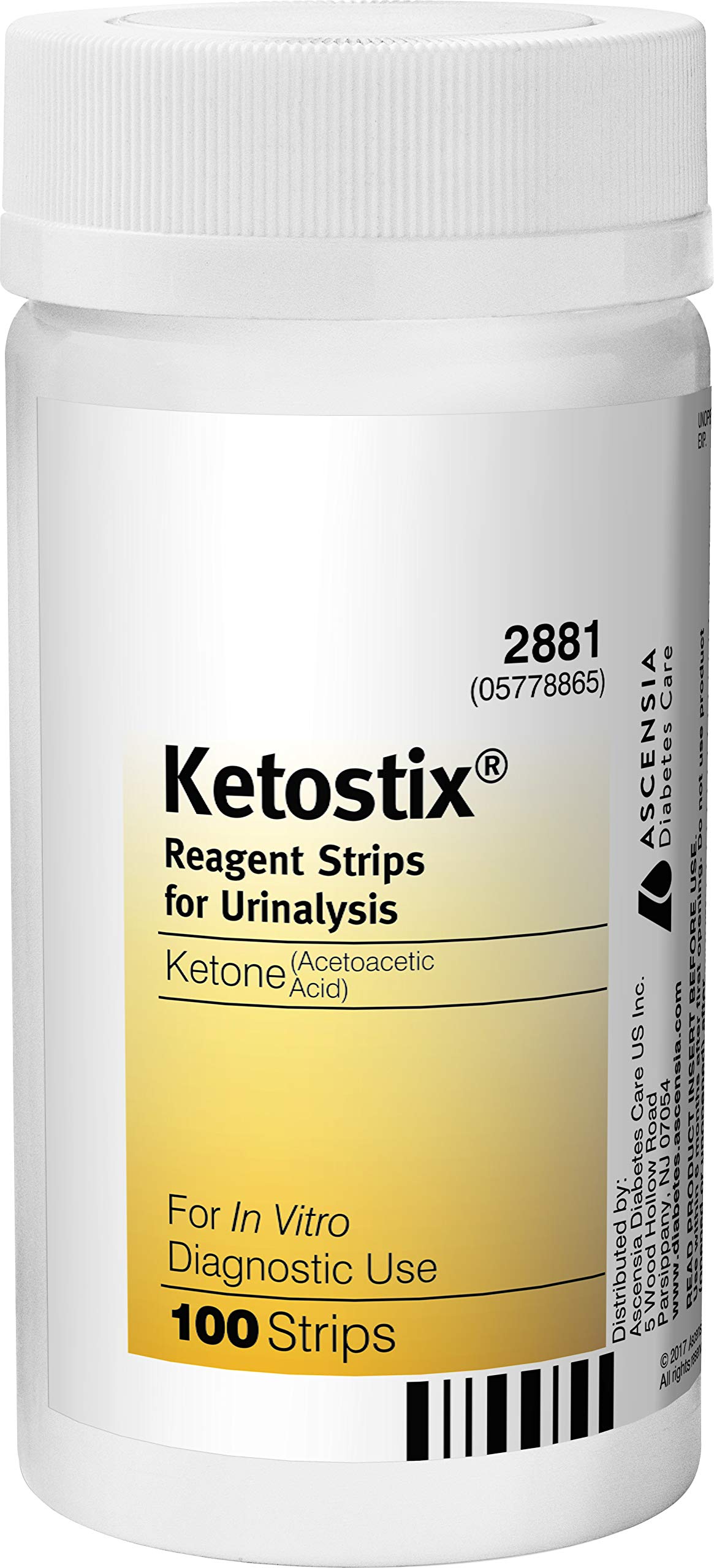 Reagent Strips for Urinalysis 100-Count B1924