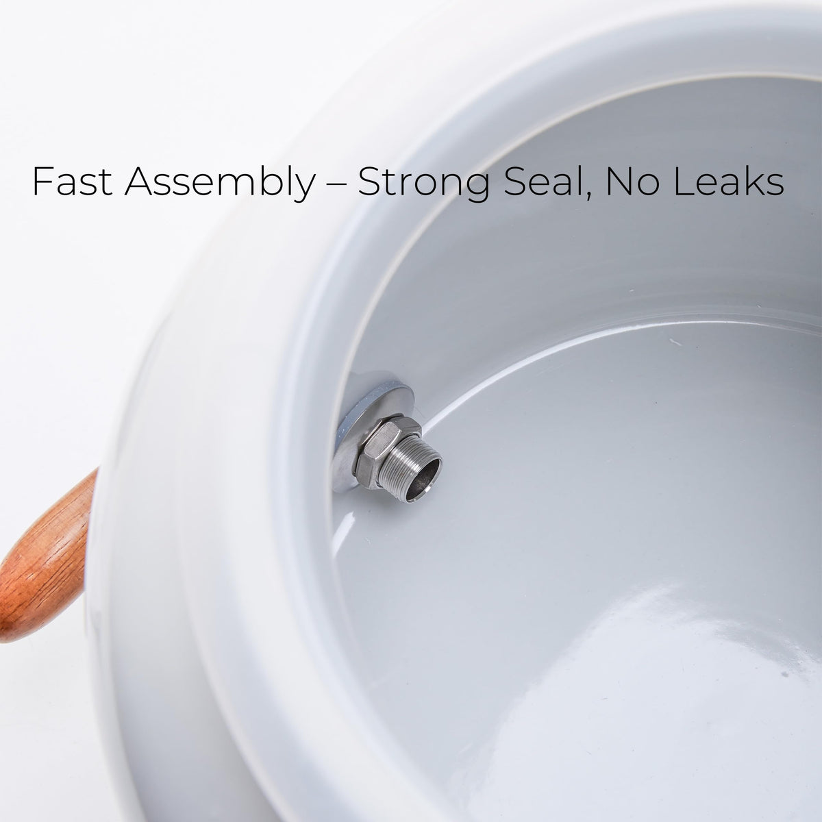 Ceramic Water Dispenser with Stainless Steel Faucet B6009