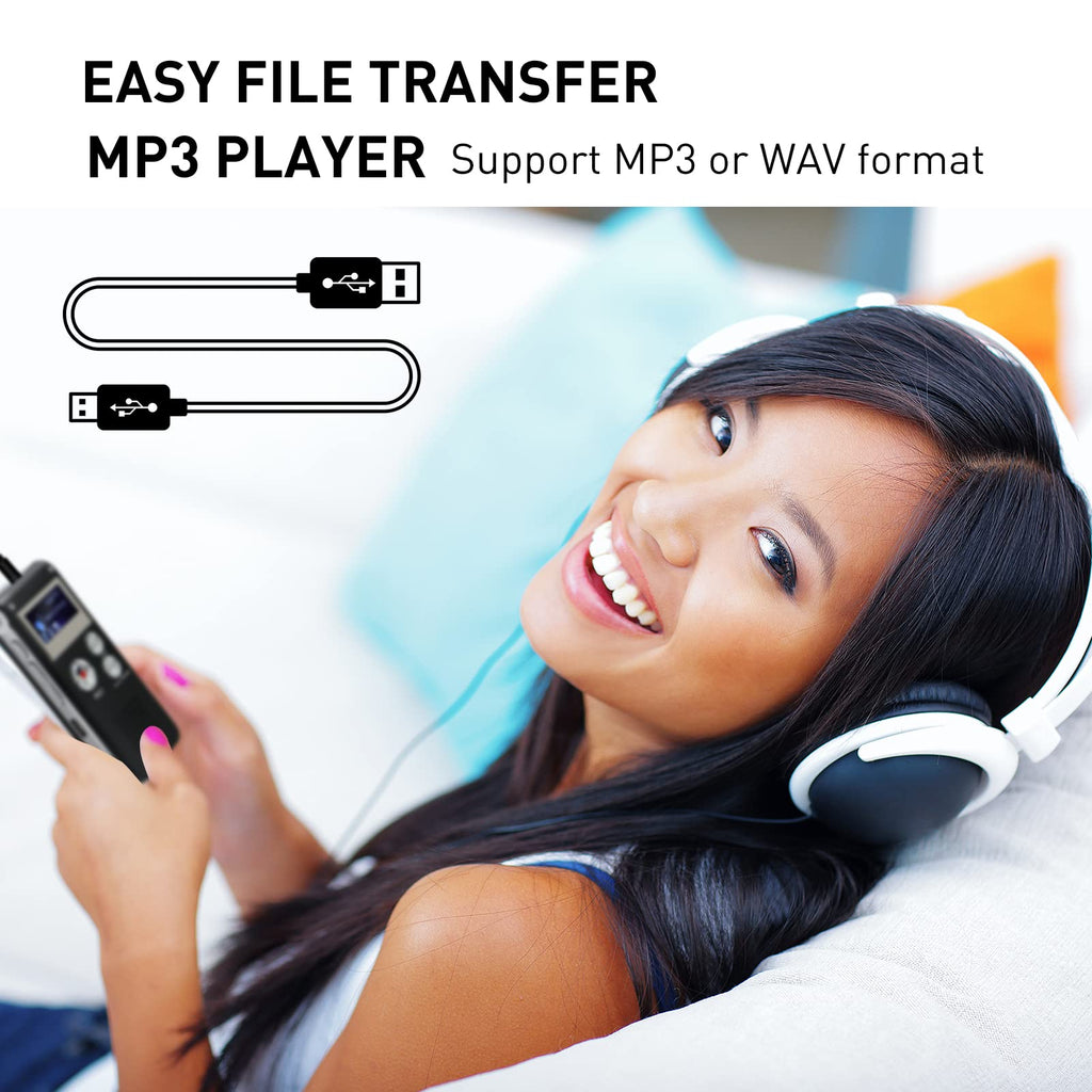 8GB Voice Activated Digital Audio Recorder A798