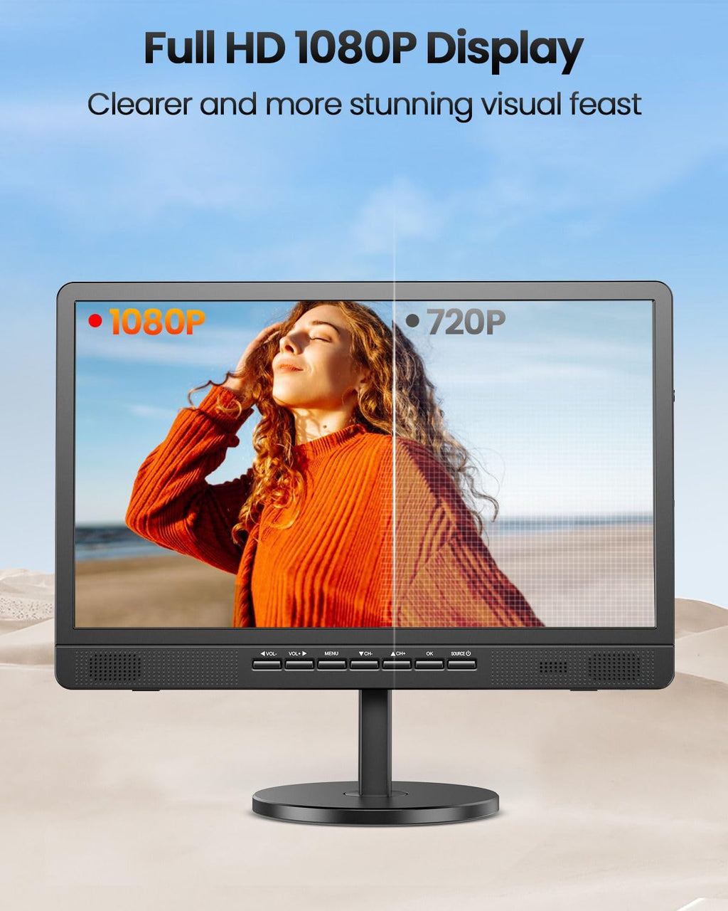 18.5" Portable TV with Antenna X2706