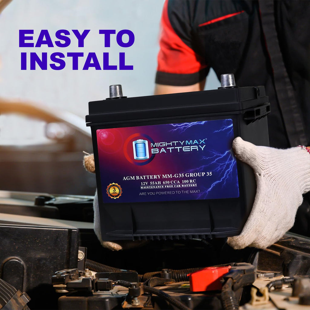 12V 55Ah AGM Replacement Battery K7445