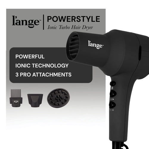 1875 Watt Ionic Hair Dryer with Diffuser & Concentrator, Black H61657