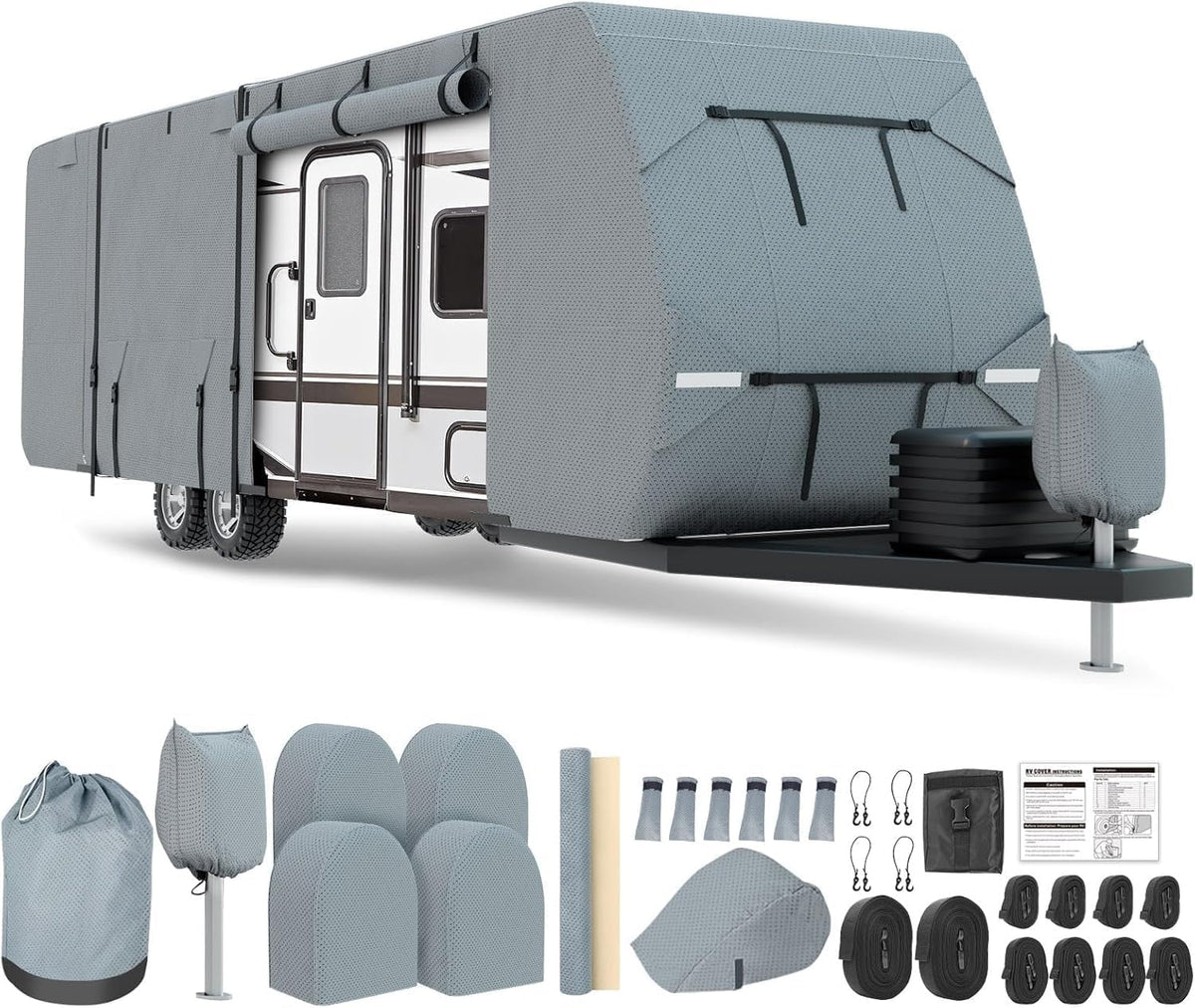 14-16ft 8 Layers Heavy Duty RV Cover V616219