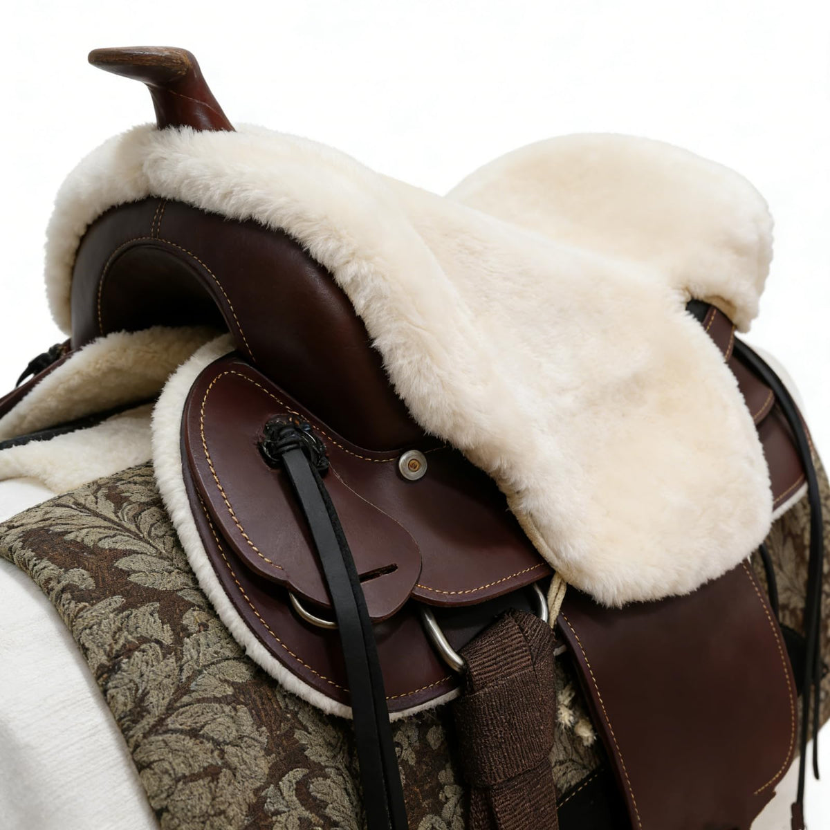 Sheepskin Saddle Seat Cover L939