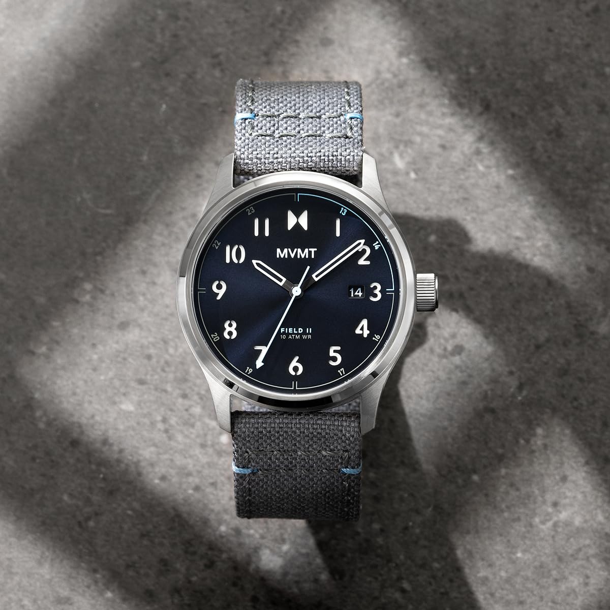 Automatic Men's Watch Stainless Steel Nylon Strap 41mm E690
