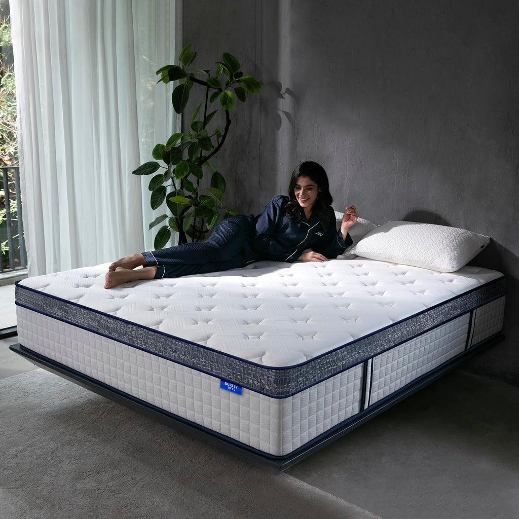 Queen Size 12 Inch Hybrid Memory Foam Mattress G47857
