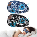 2-Pack Bluetooth 5.4 Headband Headphones Black&Blue F69675