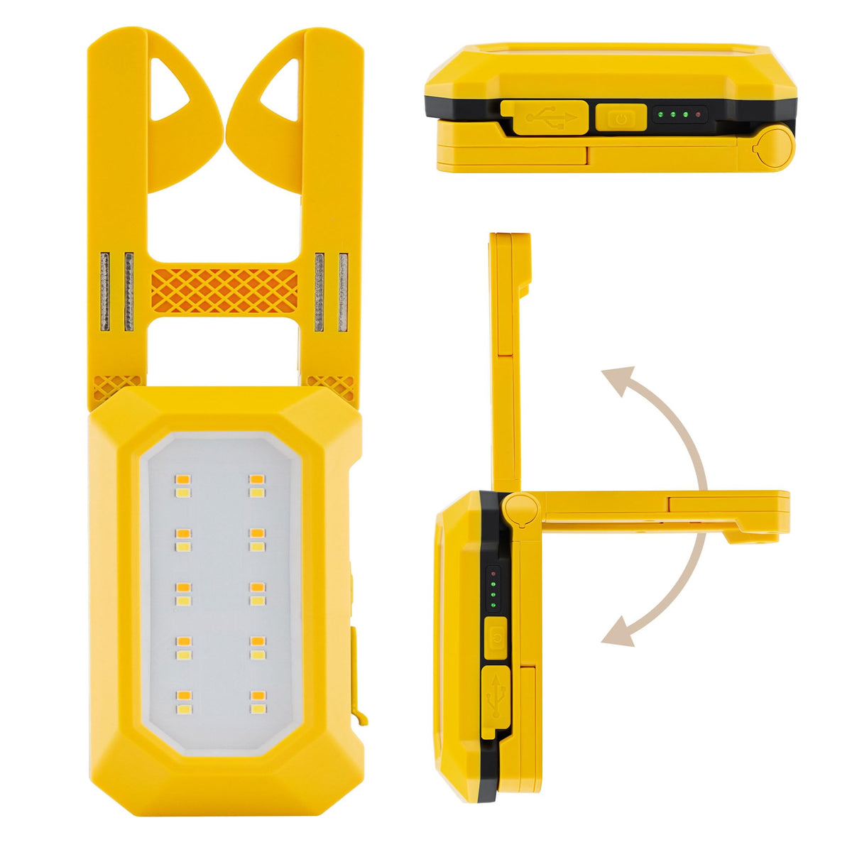 Rechargeable Magnetic LED Work Light 2.5W 1,500 Lumens P54023