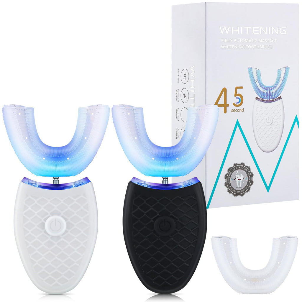 2 Pack U Shaped Automatic Toothbrushes W757059