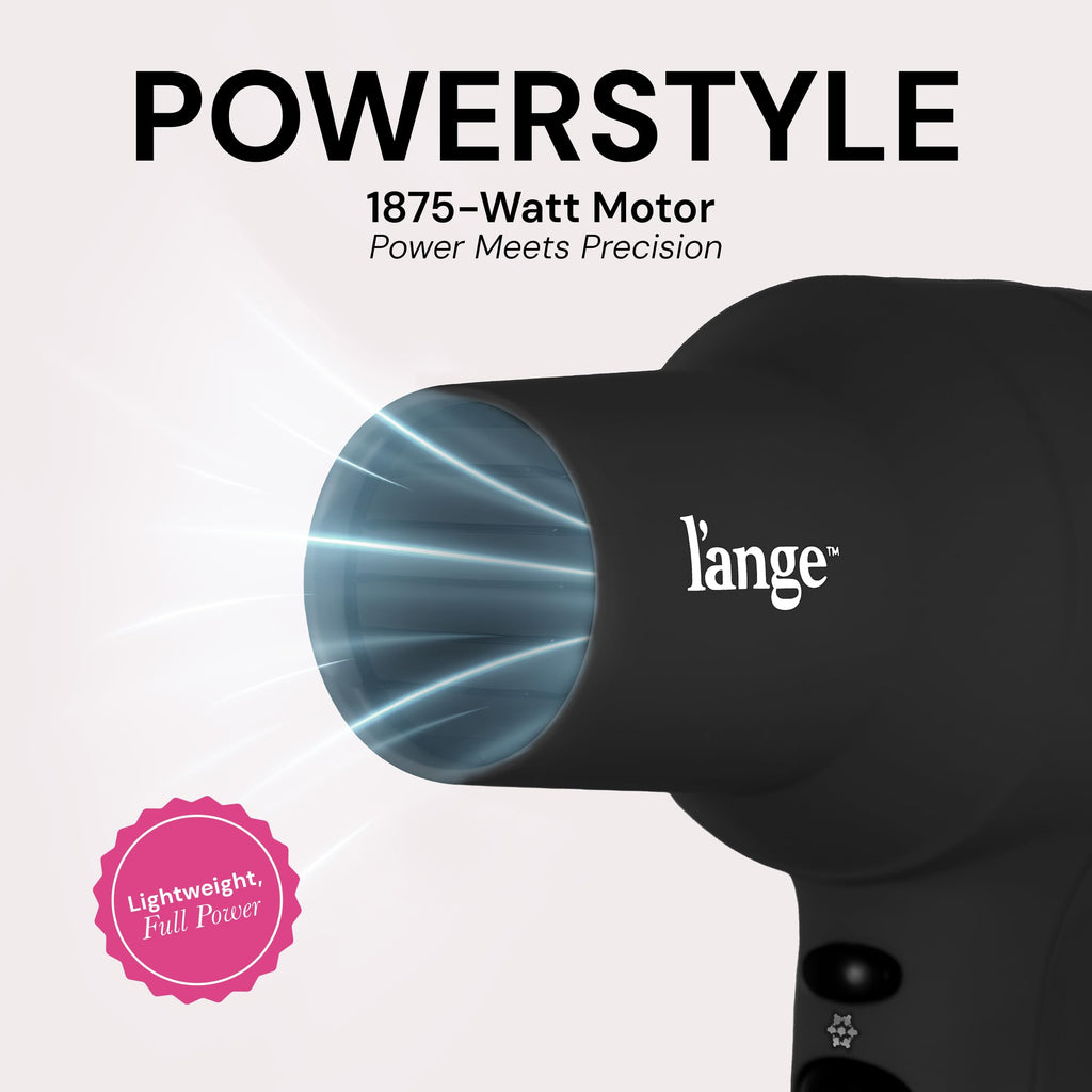 1875 Watt Ionic Hair Dryer with Diffuser & Concentrator, Black H61657