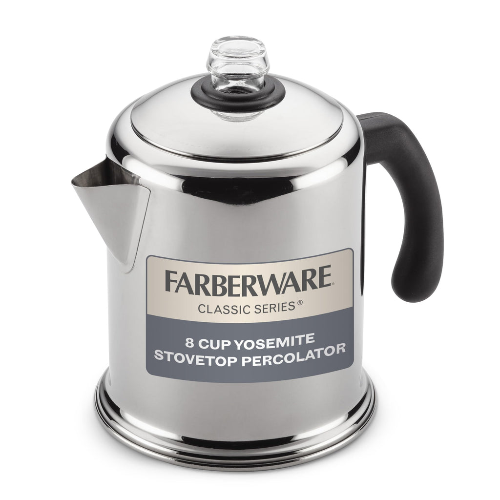 Stainless Steel 8-Cup Coffee Percolator K744956