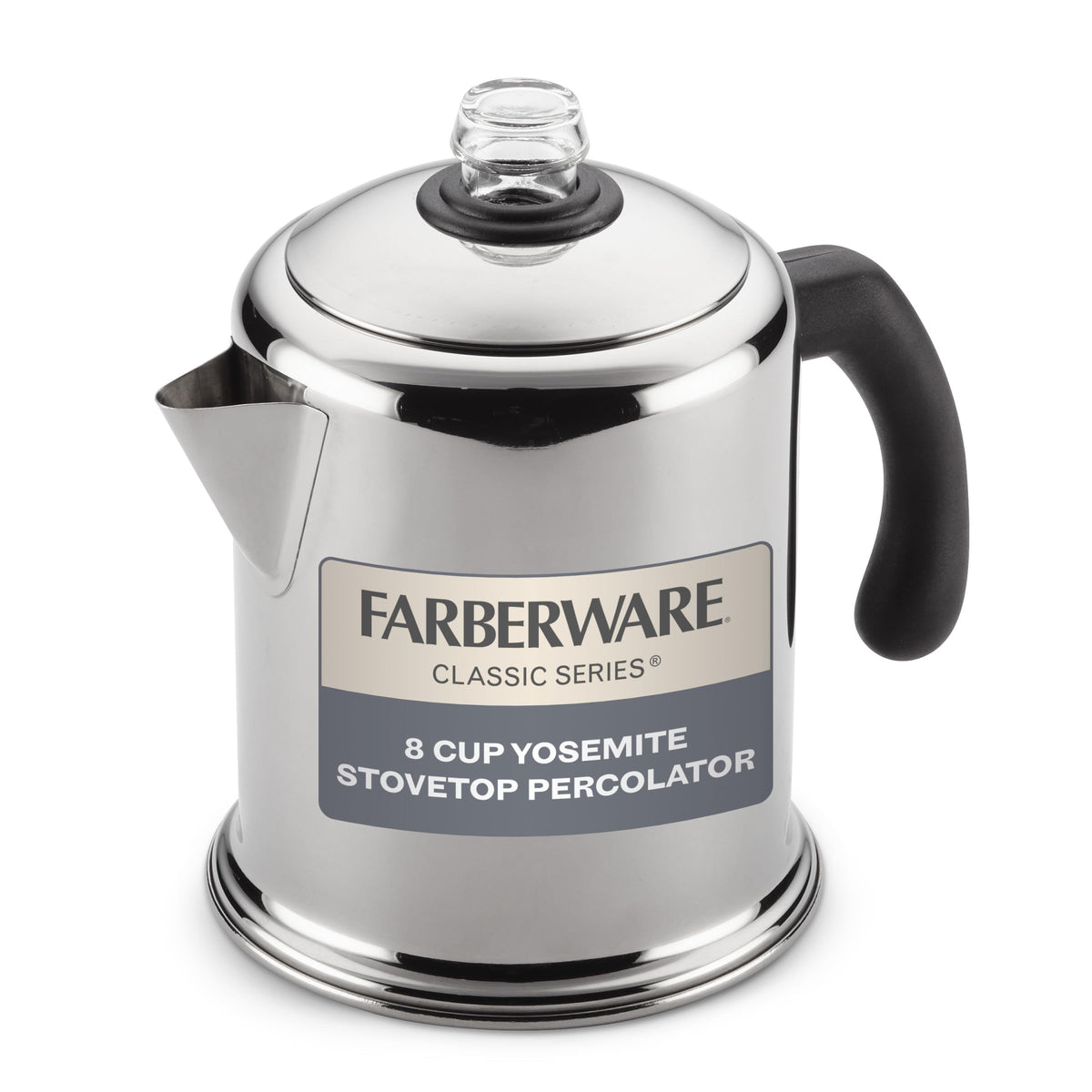 Stainless Steel 8-Cup Coffee Percolator K744956