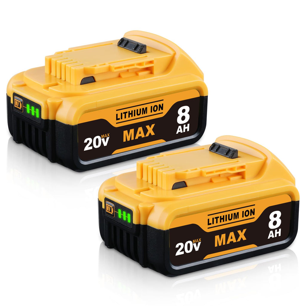 8.0Ah 2-Pack Rechargeable Replacement Battery T194982