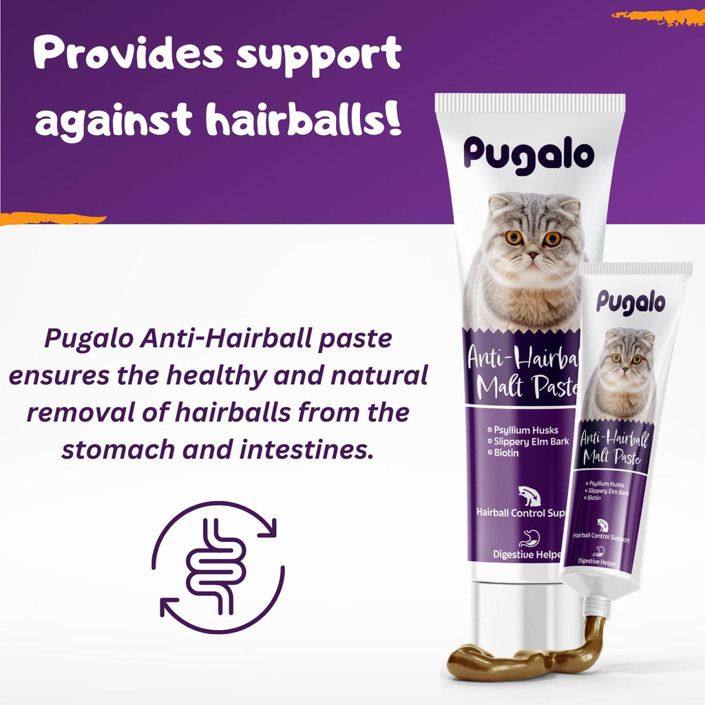 Cat Hairball Remedy Gel 100ml Malt Paste N489