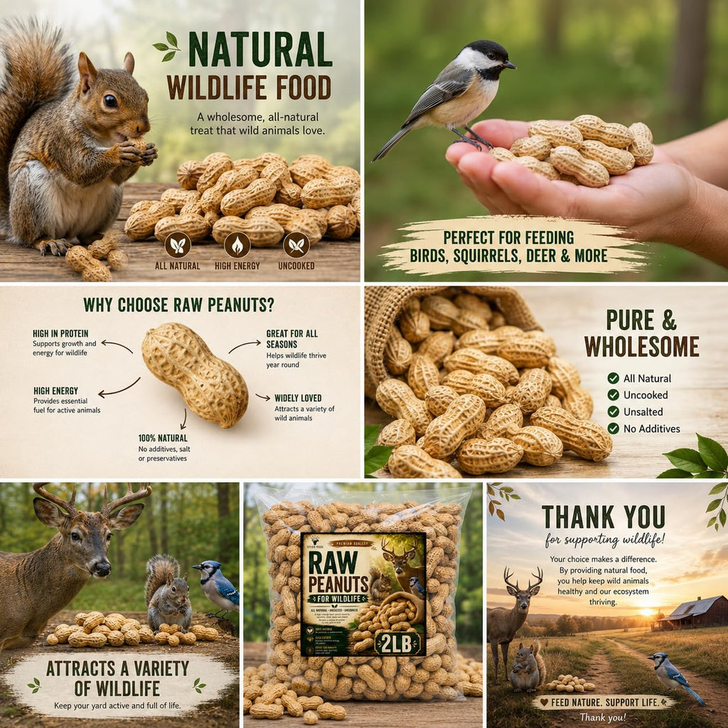 Unsalted Raw Peanuts in Shell 5 LB E652