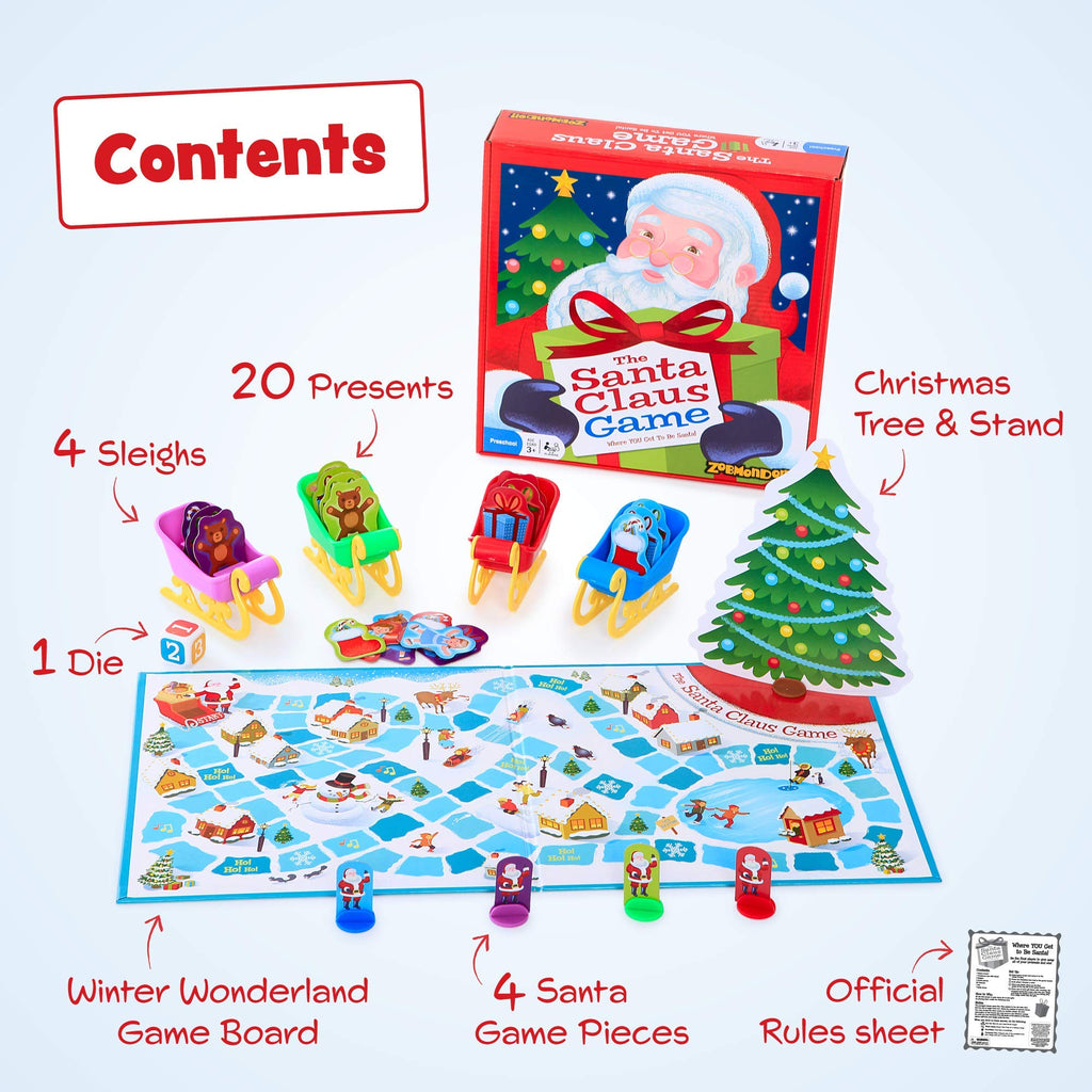 Santa Claus Christmas Board Game G208331