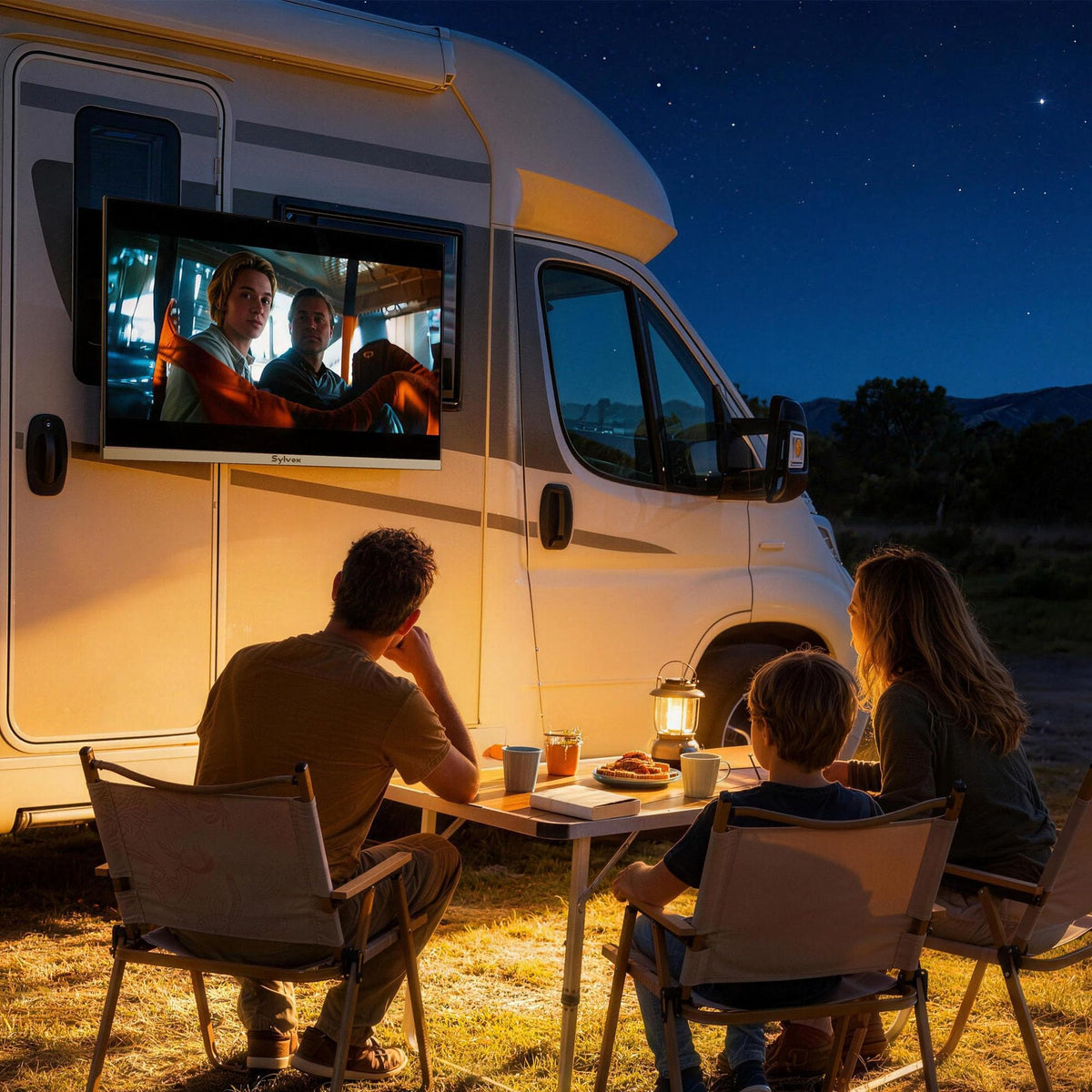 32" 12V/24V Smart RV TV with Built-in DVD Player W603100