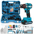 21V Cordless Brushless Drill Driver Combo Kit with 2x2.0Ah Battery W72120
