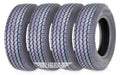 4 Premium Trailer Tires ST 205/75D15 Deep Tread G602