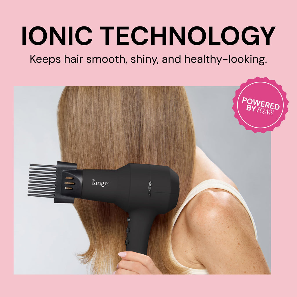 1875 Watt Ionic Hair Dryer with Diffuser & Concentrator, Black H61657