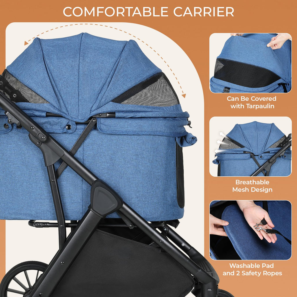 Foldable Dog Stroller Y9739