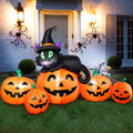 5FT Lighted Inflatable Pumpkin Outdoor Decoration L20680