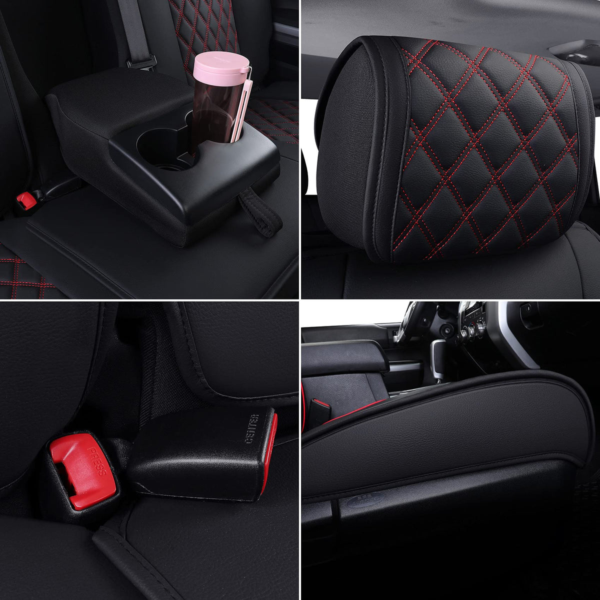 Truck Seat Covers for Toyota Tundra Crewmax Cab B153371