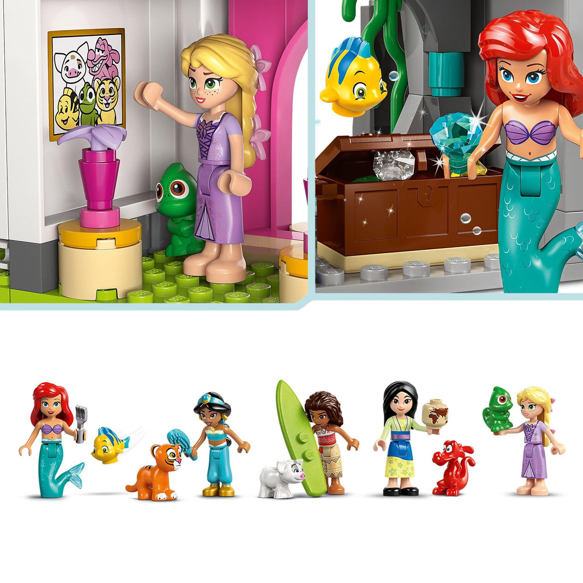 Disney Princess Castle & Royal Pets Building Set E184
