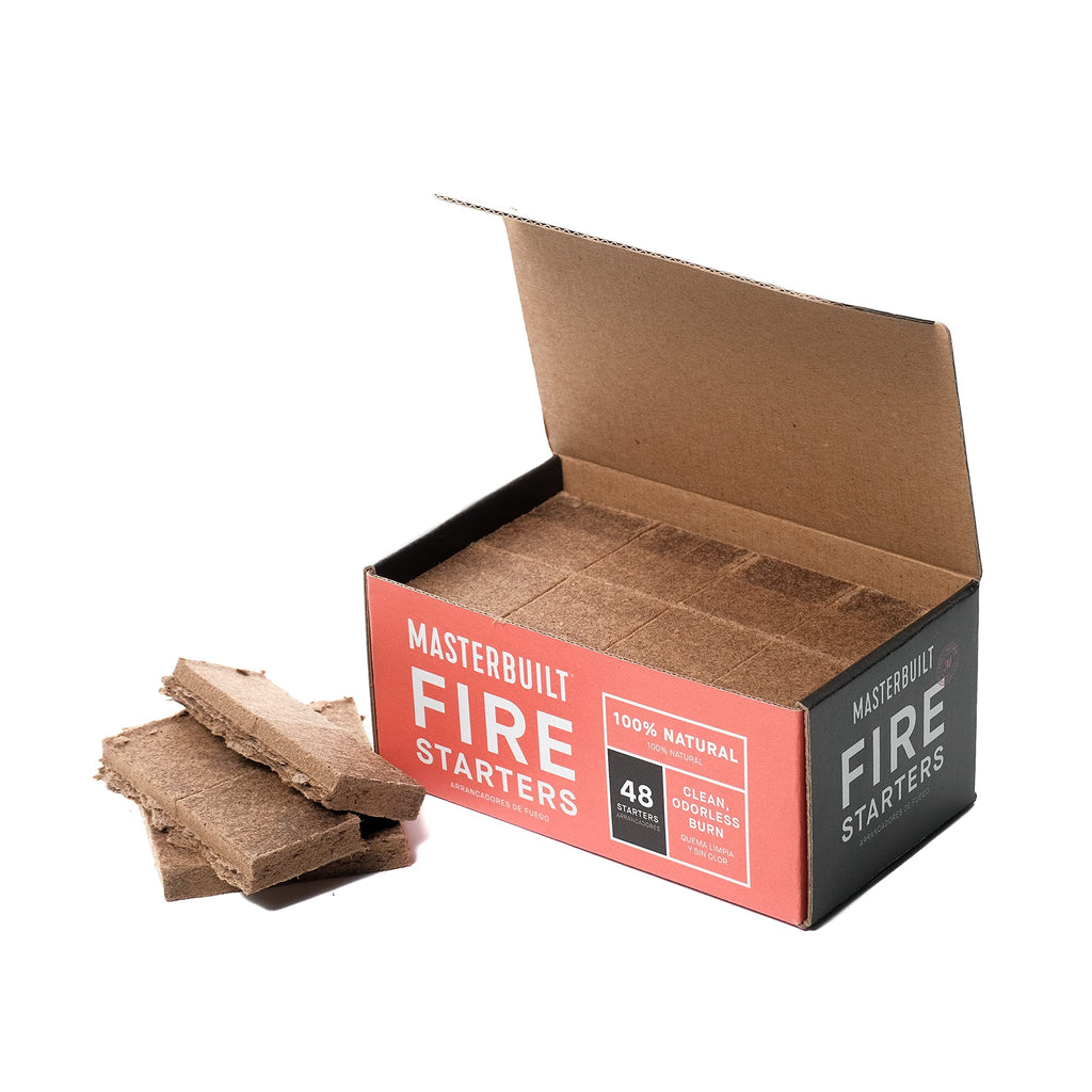 16 lb Lump Charcoal + 48 Fire Starters Bundle E3819