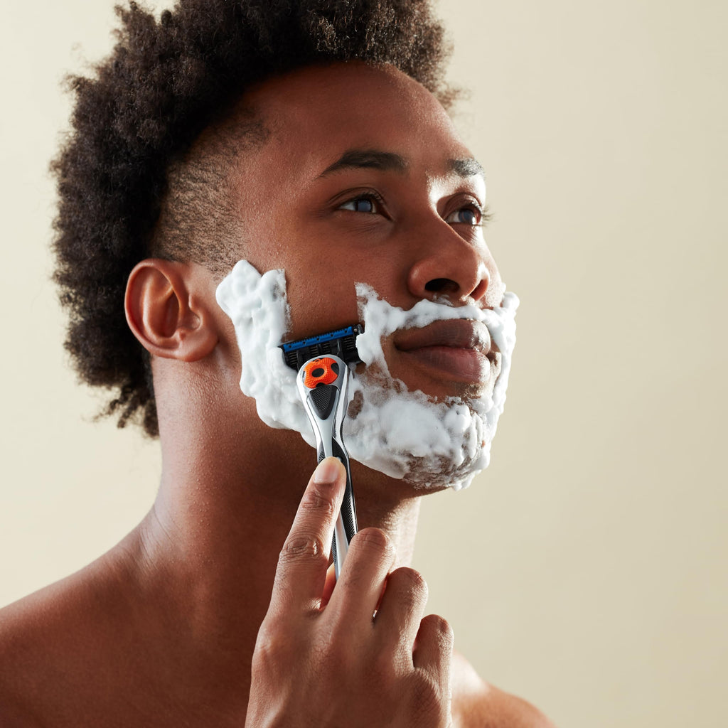 5-Blade Razor with Beard Trimmer and 2 Cartridges M485
