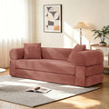 Pink Convertible Sofa Bed F68986