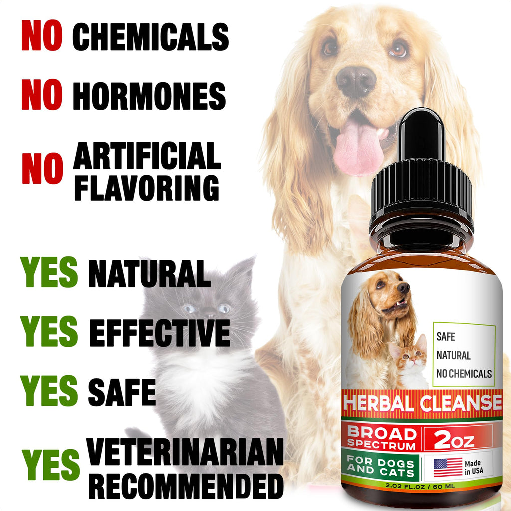 Herbal Cleanse for Dogs and Cats 2fl.oz X80586