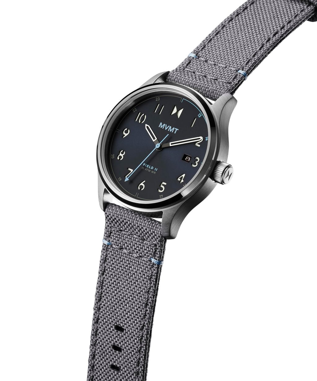 Automatic Men's Watch Stainless Steel Nylon Strap 41mm E690