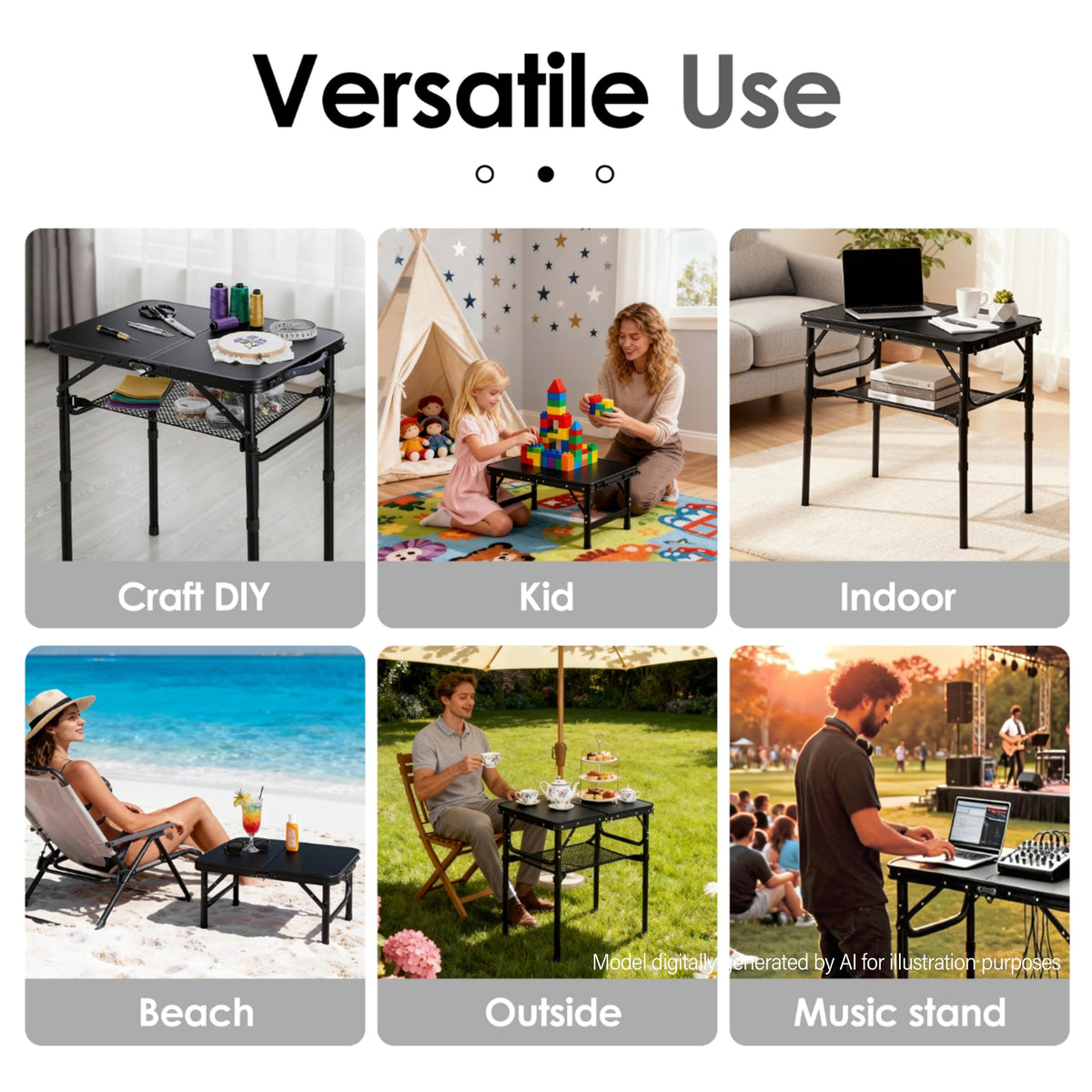 Folding TV Trays Side Table S7775