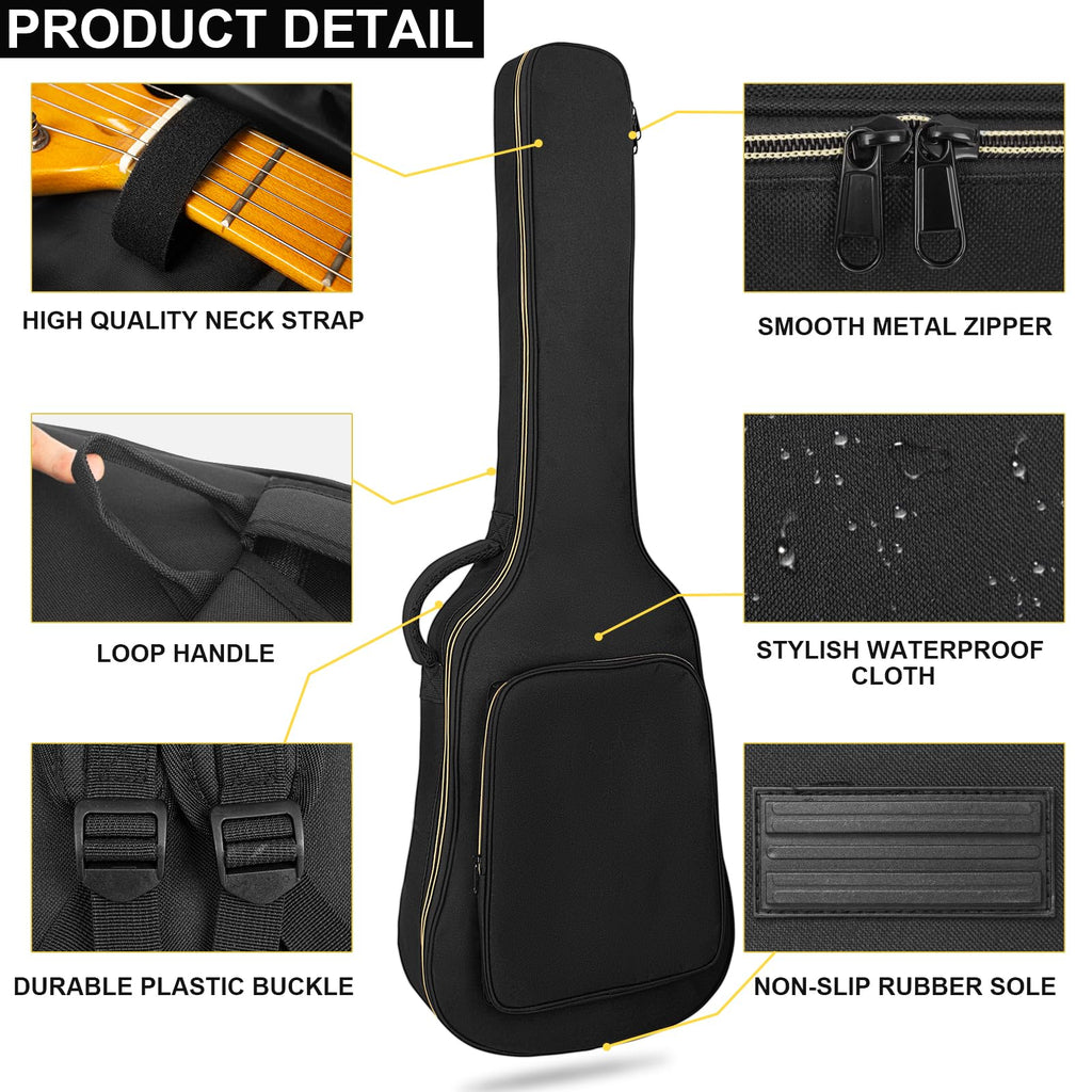 39 40 41 Inch Electric Guitar Bag Black Y7820