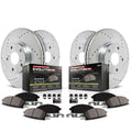 Brake Pad & Rotor Kit Front & Rear T641132