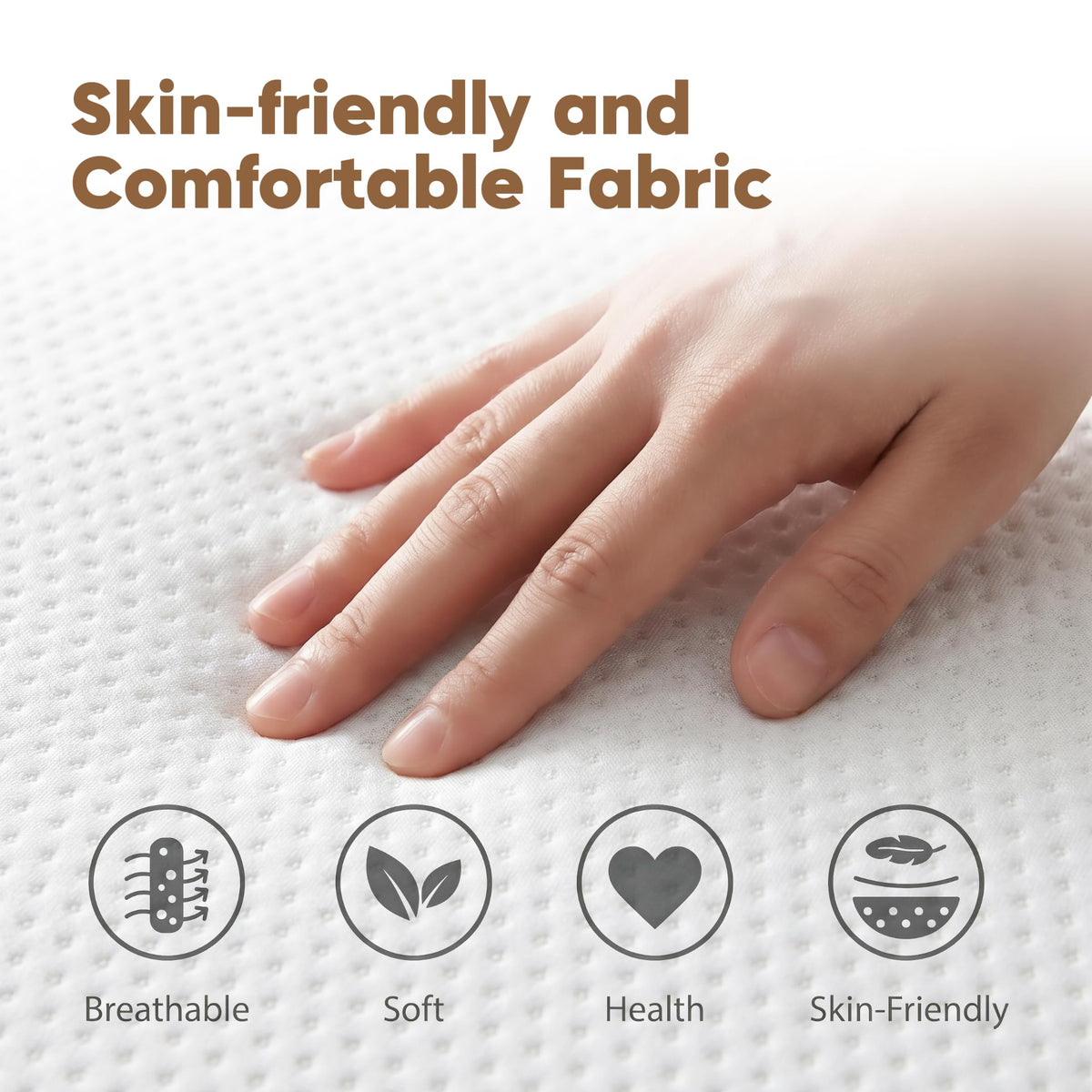 6 Inch Memory Foam Twin Mattress W424662