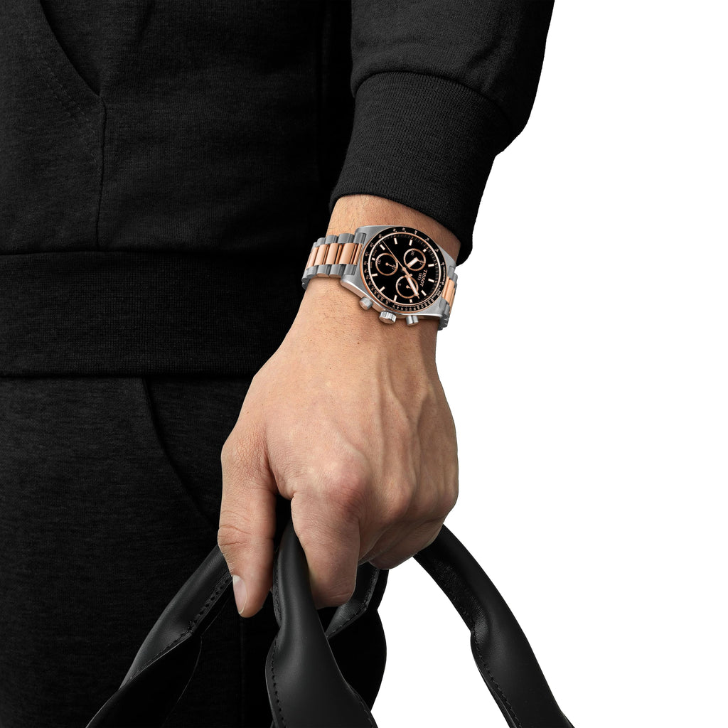 Black Dial 40mm Chronograph Men's Watch O89617