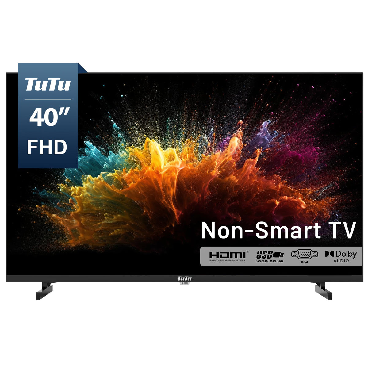 40 Inch FHD LED Flat Screen Non-Smart Television F8843