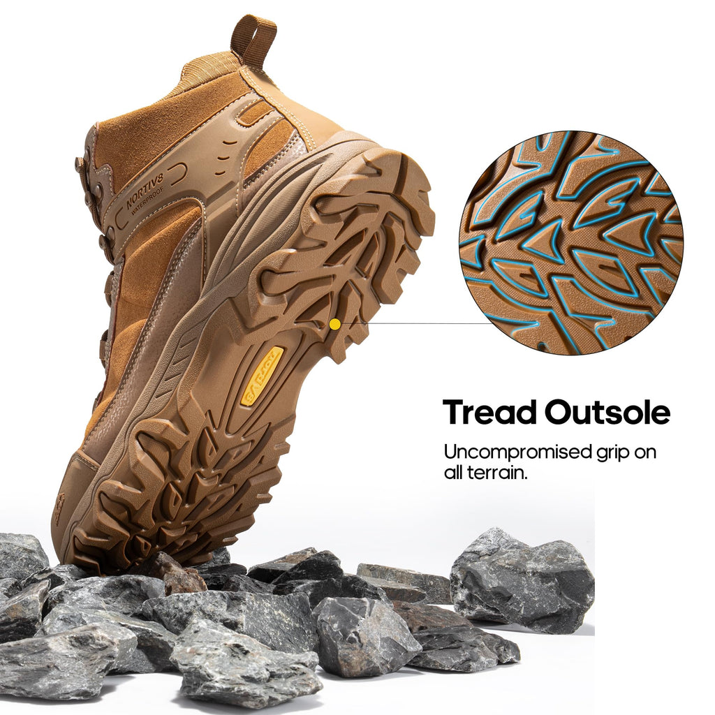 Men's Waterproof Lightweight Hiking Boots A474