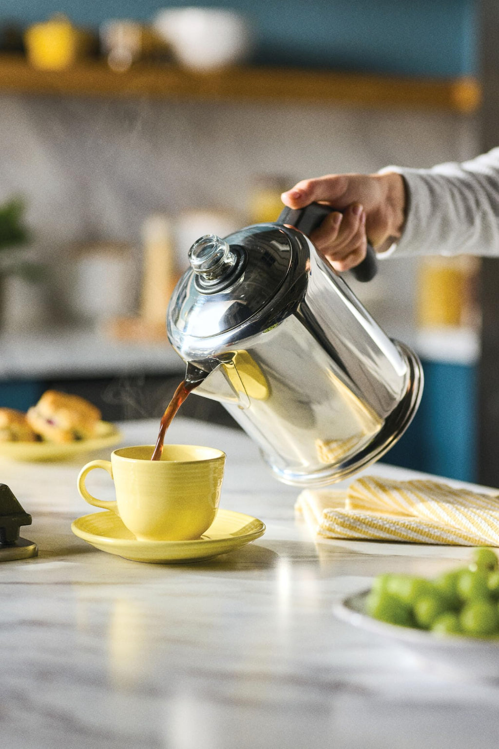 Stainless Steel 8-Cup Coffee Percolator K744956