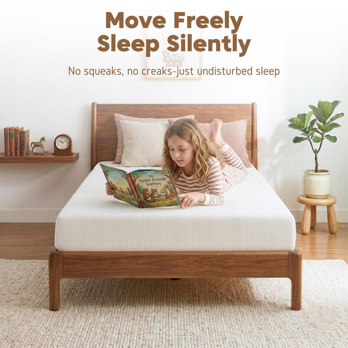 6 Inch Memory Foam Twin Mattress W424662
