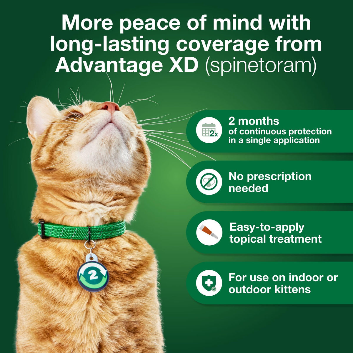 Large Cat Topical Flea Treatment & Prevention 1ct N526424