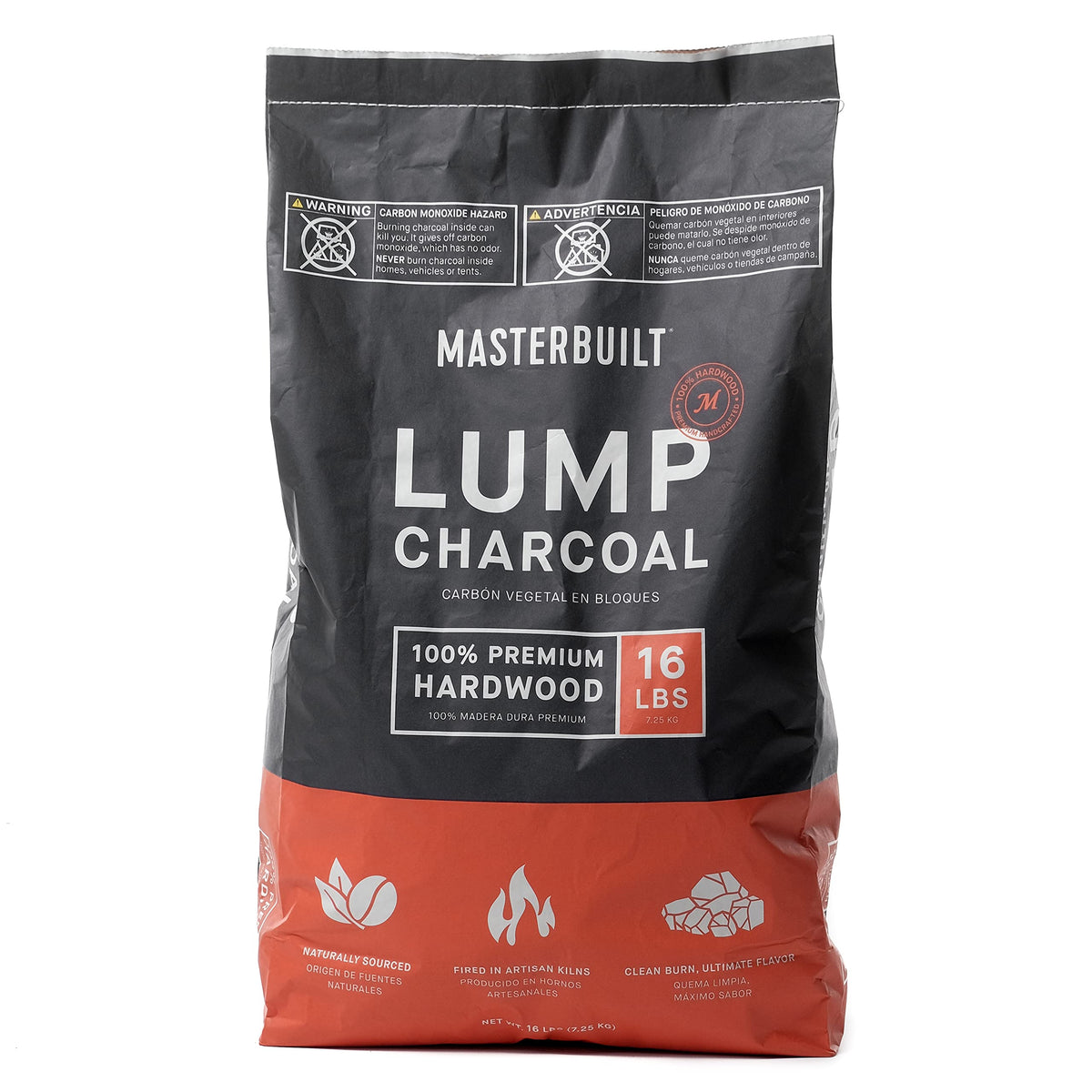 16 lb Lump Charcoal + 48 Fire Starters Bundle E3819