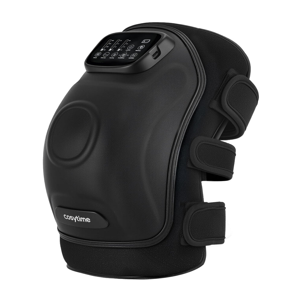 Cordless Knee Massager with Airbag Compression and Heat U95117