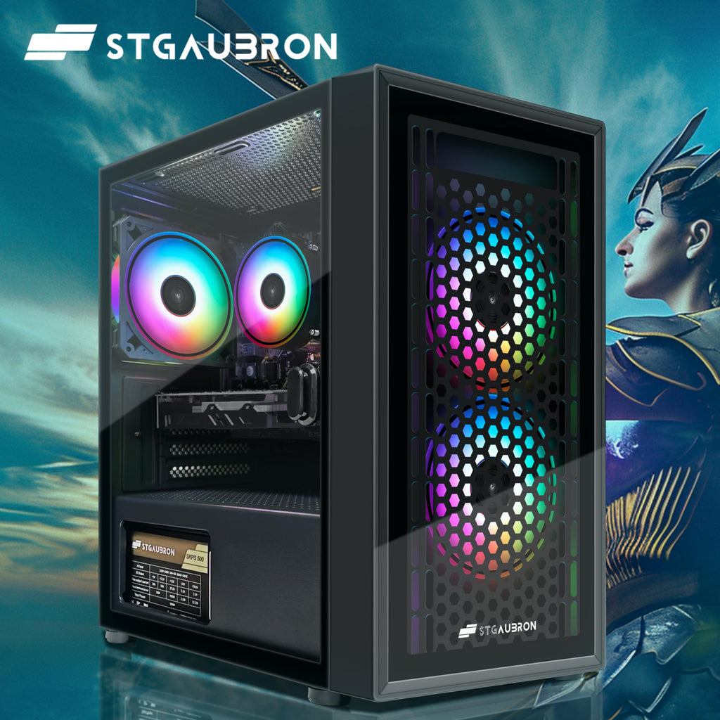 Gaming PC Bundle with 24Inch FHD LED Monitor, Intel Core i5, 16G RAM, 512G SSD I760639